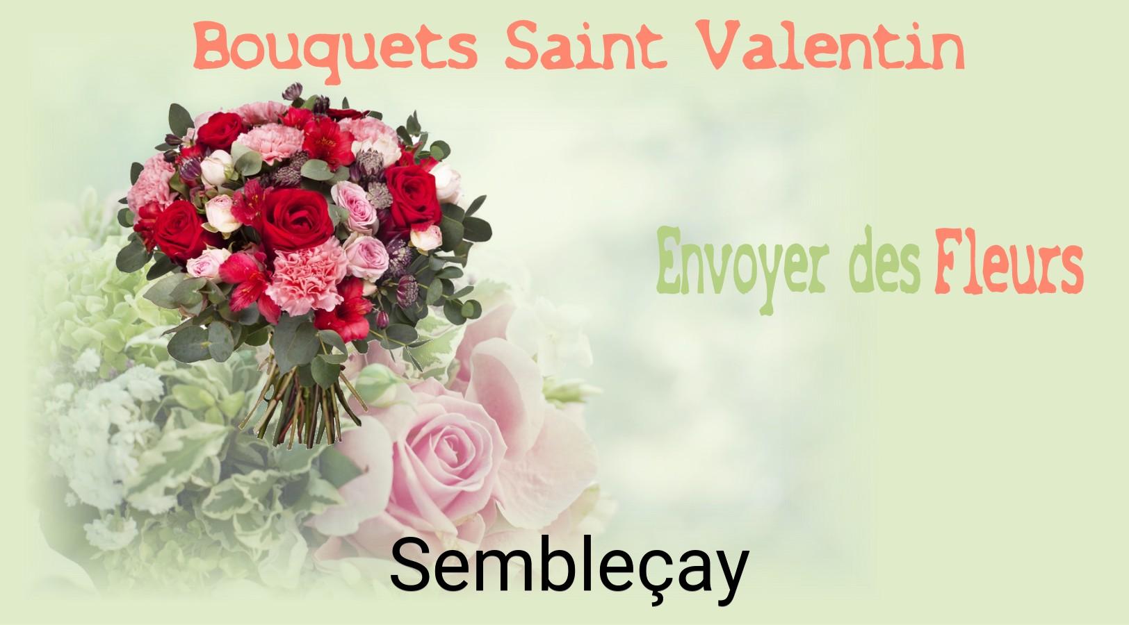 Roses de Saint-Valentin livrées à Sembleçay